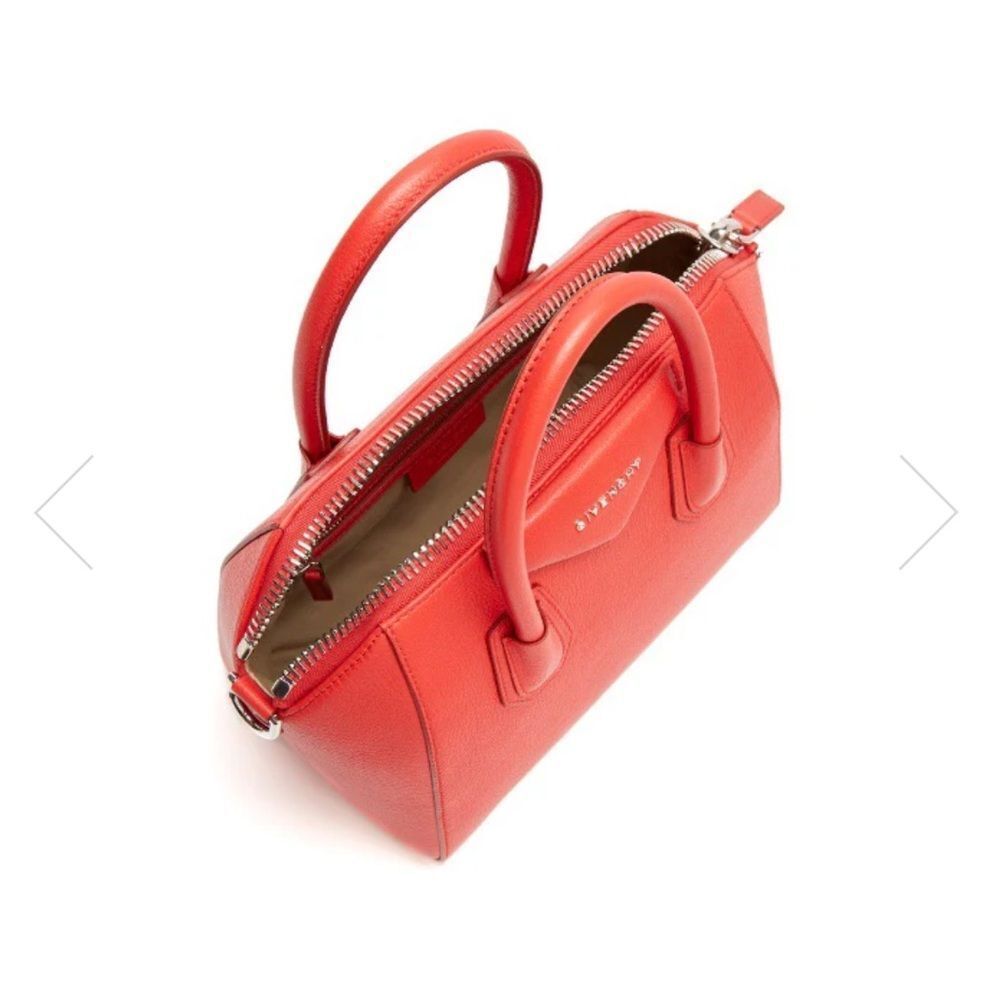 Givenchy Red Satchel Bag - Picture 2 of 12